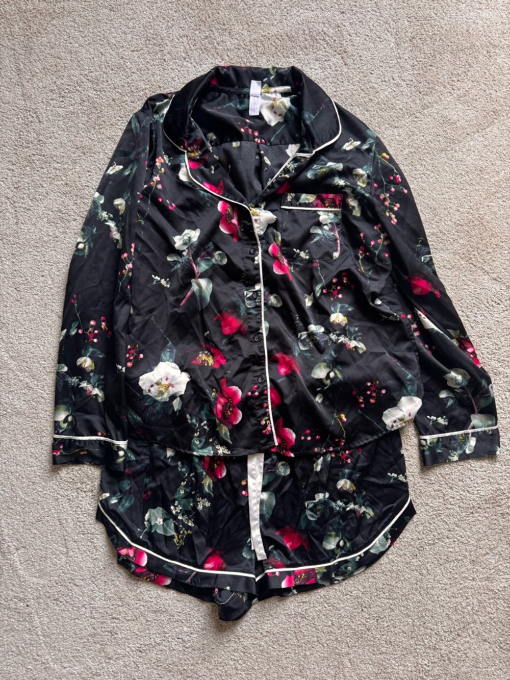 Floral pajamas L